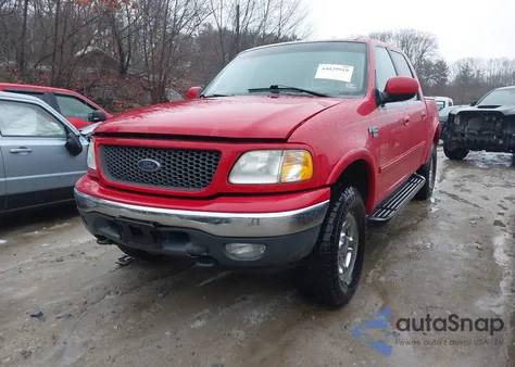 2001 Ford F-150 King Ranch Edition/Lariat/Xlt из США, поврежденный, VIN 1FTRW08L91KE07938